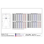 Stone Plus Ardesia cadita dus 80x140 cm, compozit, sifon inclus, crem - imagine 6
