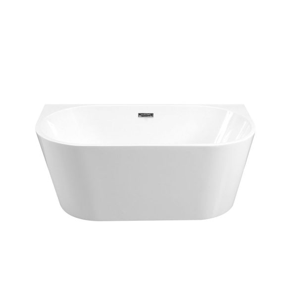 Besco Vica cada freestanding 150x80 cm, acril , alb