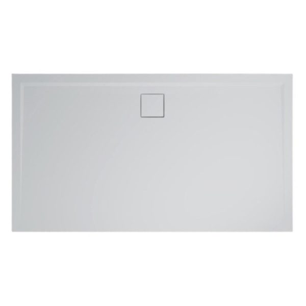 Sanswiss Livada W20AL cadita dus 80x140 cm, marmura sintetica, alb