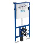 Roca Meridian Compact Rimless set promo vas wc suspendat prindere ascunsa cu rezervor incastrat si capac slim soft close - imagine 2