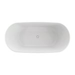 Riho Barca cada freestanding 170x79 cm, compozit Solid Surface - imagine 2