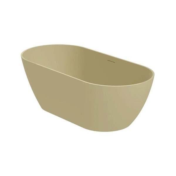 Riho Bilbao cada freestanding 169x80 cm, compozit Solid Surface, culoare greige