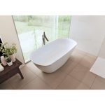 Riho Bilo cada freestanding 165x77 cm, compozit Solid Surface - imagine 5