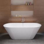 Riho Barcelona cada freestanding 170x70 cm, compozit Solid Surface - imagine 4