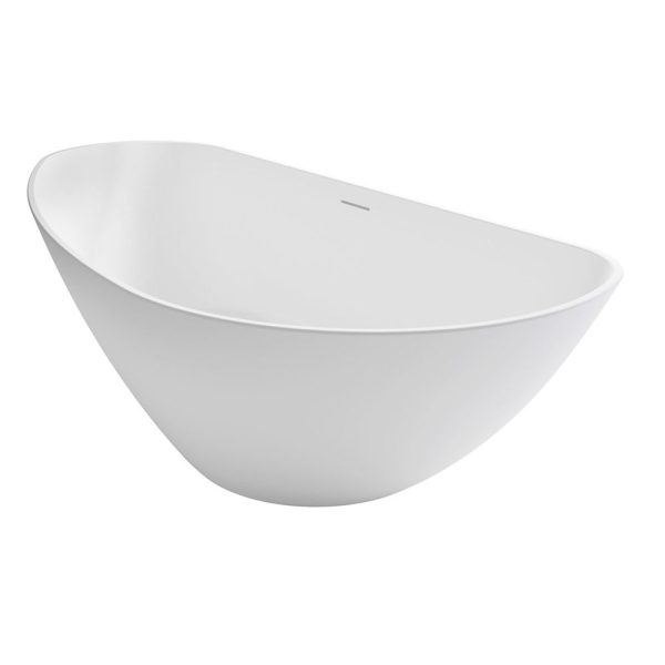 Riho Granada cada freestanding 190x90 cm, stanga, compozit Solid Surface