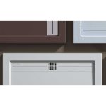 Stone Cach cadita dus 80x180 cm, compozit, sifon inclus, antracit - imagine 5