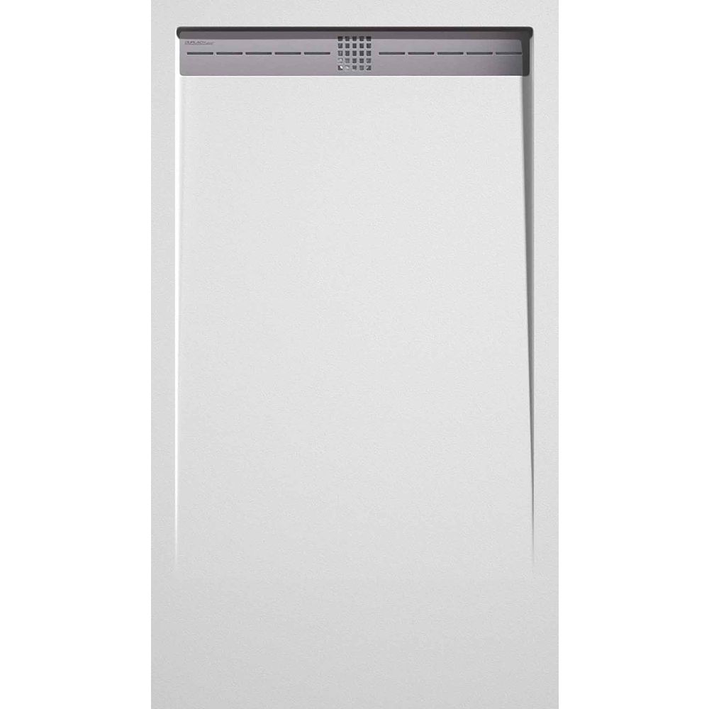 cach_white-35 Stone Cach cadita dus 70x130 cm, compozit, sifon inclus, alb - imagine 1