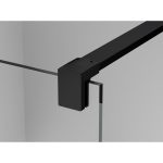 Sanswiss Walk-in Easy Black Line paravan dus 130x200 cm sticla securizata de 8 mm - imagine 3