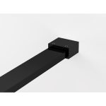Sanswiss Walk-in Easy Black Line paravan dus 70x200 cm sticla securizata de 8 mm, negru mat - imagine 4