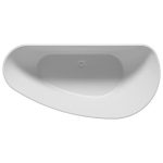 Riho Granada cada freestanding 190x90 cm, stanga, compozit Solid Surface - imagine 2