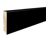 Barlinek plinta lemn P78, folie neagra, 2200x78x17 mm, cod P7828101A