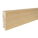 Barlinek plinta lemn P78, furnir stejar lac, 2200x78x17 mm, cod P7801011A
