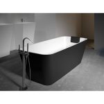 Riho Malaga cada freestanding 160x75 cm, compozit Solid Surface - imagine 4