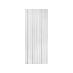 Mardecor Lamelli Medio White riflaj decorativ alb 2700x126x12 mm, posibilitate vopsire - imagine 2