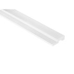 Mardecor Lamelli Medio White profil inchidere dreapta alb 2700x45x12 mm, posibilitate vopsire