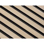 Mardecor Lamelli Medio Light Oak riflaj decorativ stejar deschis 2700x126x12 mm - imagine 3