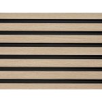 Mardecor Lamelli Medio Light Oak profil inchidere stanga stejar deschis 2700x28x12 mm - imagine 4