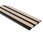 Mardecor Lamelli Medio Light Oak riflaj decorativ stejar deschis 2700x126x12 mm