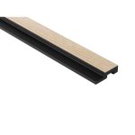 Mardecor Lamelli Medio Light Oak profil inchidere dreapta stejar deschis 2700x45x12 mm