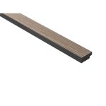 Mardecor Lamelli Medio Grey Oak profil inchidere stanga stejar gri 2700x28x12 mm