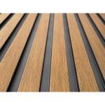Mardecor Lamelli Medio Natural Oak profil inchidere stanga stejar natur 2700x28x12 mm - imagine 5