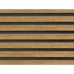 Mardecor Lamelli Medio Natural Oak riflaj decorativ stejar natur 2700x126x12 mm - imagine 3