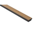Mardecor Lamelli Medio Classic Oak profil inchidere stanga stejar clasic 2700x28x12 mm