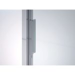 Sanswiss Ocelia usa dus culisanta 2 piese 100 cm, reversibila, crom - imagine 3