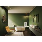 Riho Oval cada freestanding 160x72 cm, compozit Solid Surface - imagine 3