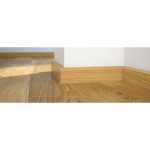 Barlinek plinta lemn P6P, furnir stejar lac, 2200x60x15,5 mm, cod P6P01011A - imagine 2
