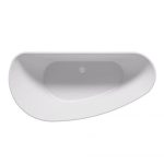 Riho Granada cada freestanding 170x80 cm, dreapta, compozit Solid Surface - imagine 2