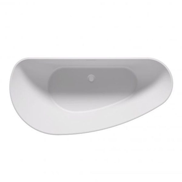 Riho Granada cada freestanding 170x80 cm, dreapta, compozit Solid Surface