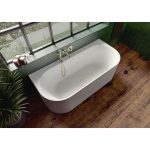 Riho Valor Back2Wall cada freestanding 180x80 cm, compozit Solid Surface - imagine 4