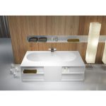 Riho Burgos cada freestanding 180x102 cm, compozit Solid Surface - imagine 4