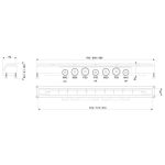 Wirquin Venisio rigola dus 700 mm - imagine 5