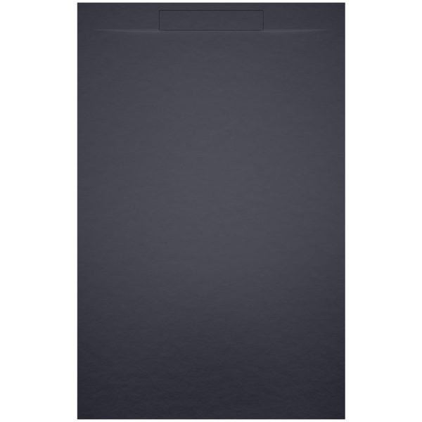 Riho Isola cadita dus 90x100 cm, Solid Surface, antracit