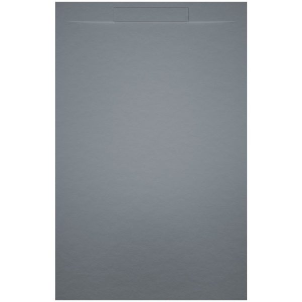 Riho Isola cadita dus 80x120 cm, Solid Surface, gri
