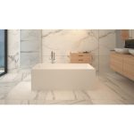 West Spring cada freestanding 170,5x72 cm, compozit Solid Surface - imagine 7