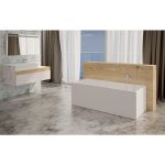 West Spring cada freestanding 170,5x72 cm, compozit Solid Surface - imagine 10