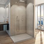 Sanswiss Walk-in Easy paravan dus 150x200 cm sticla securizata de 8 mm - imagine 2