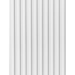 Mardecor Lamelli Stretto White profil inchidere stanga alb 2700x36x12 mm, posibilitate vopsire - imagine 5