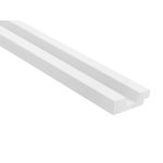 Mardecor Lamelli Stretto White profil inchidere stanga alb 2700x36x12 mm, posibilitate vopsire