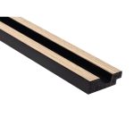 Mardecor Lamelli Stretto Light Oak profil inchidere stanga stejar deschis 2700x36x12 mm