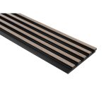 Mardecor Lamelli Stretto Grey Oak riflaj decorativ stejar gri 2700x125x12 mm