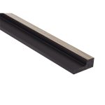 Mardecor Lamelli Stretto Grey Oak profil inchidere dreapta stejar gri 2700x29x12 mm
