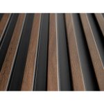 Mardecor Lamelli Stretto Dark Oak profil inchidere dreapta stejar inchis 2700x29x12 mm - imagine 4