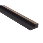 Mardecor Lamelli Stretto Dark Oak profil inchidere dreapta stejar inchis 2700x29x12 mm