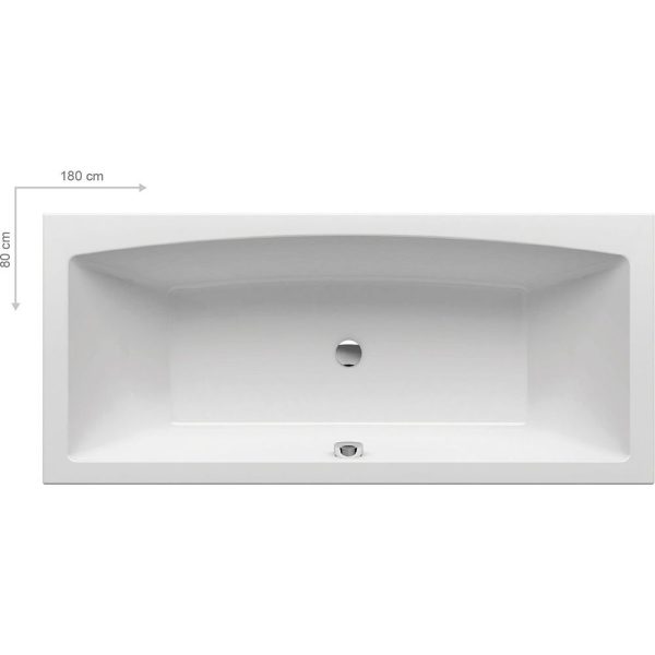Cada baie FORMY 02 SLIM 180x80 cm