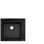 Hansgrohe S510-F450 GS chiuveta SilicaTec 51x56x19cm, graphite black