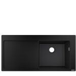 Hansgrohe S514-F450 GS chiuveta SilicaTec 51x77x19cm, graphite black